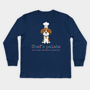 Dog Chef Kids Long Sleeve T-Shirt